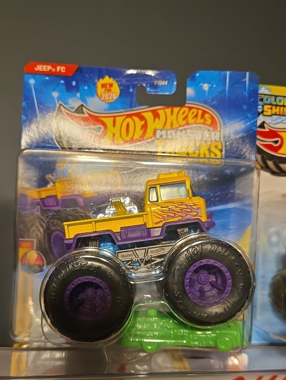 Monster Trucks Yellow & Purple Monster Truck -